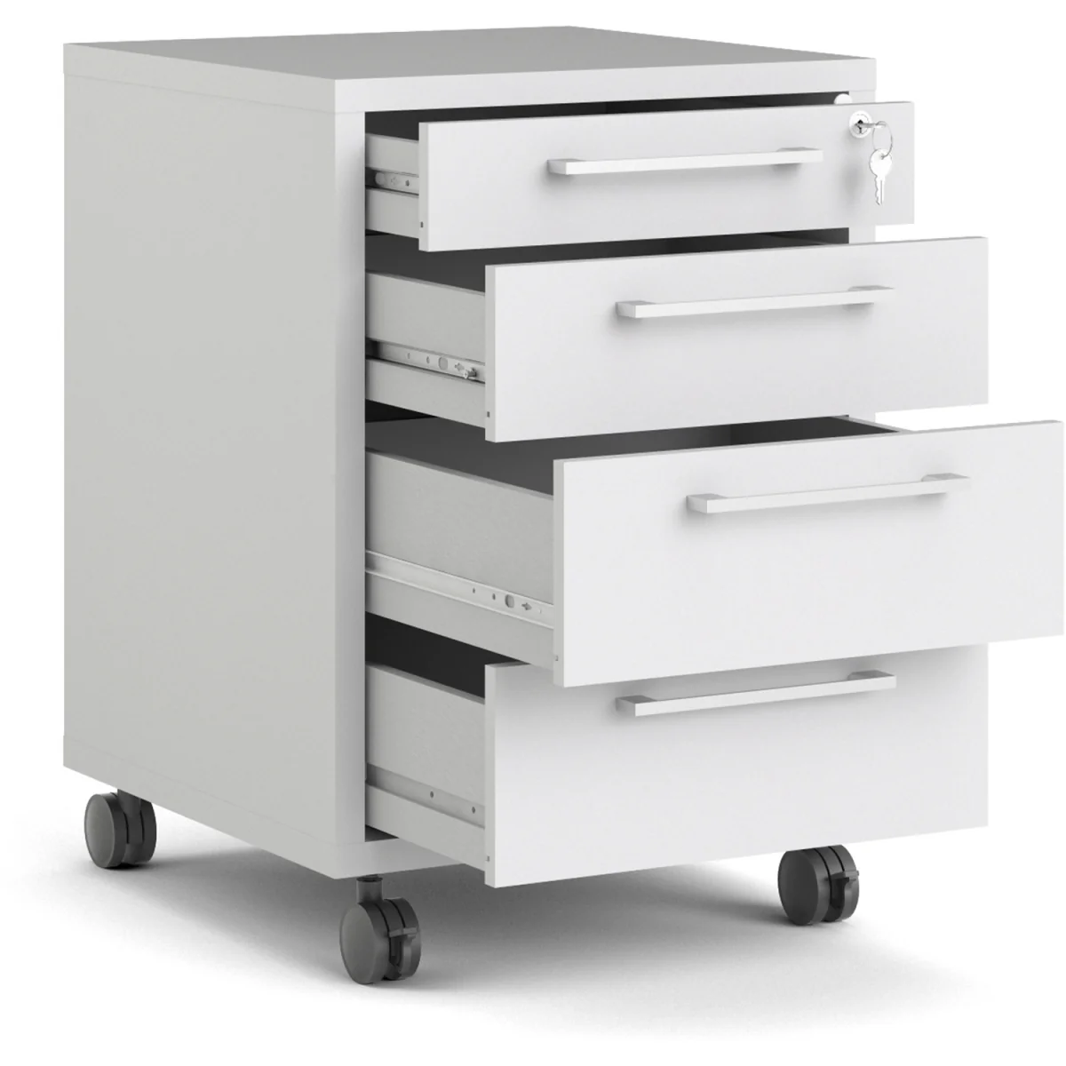 Prima Mobile Cabinet - White – image 4