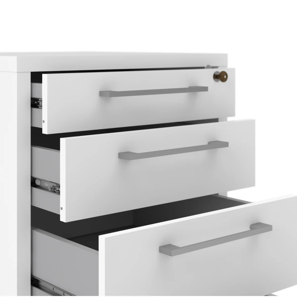 Prima Mobile Cabinet - White – image 8