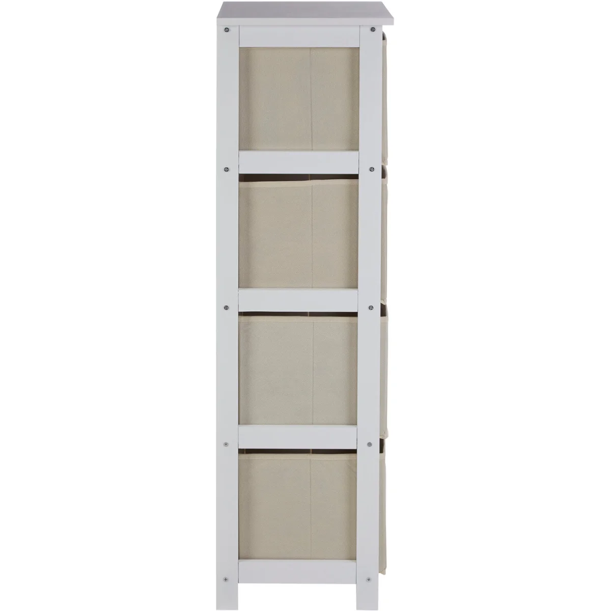 Lindo 4 Natural Fabric Drawers Cabinet - Natural – image 2