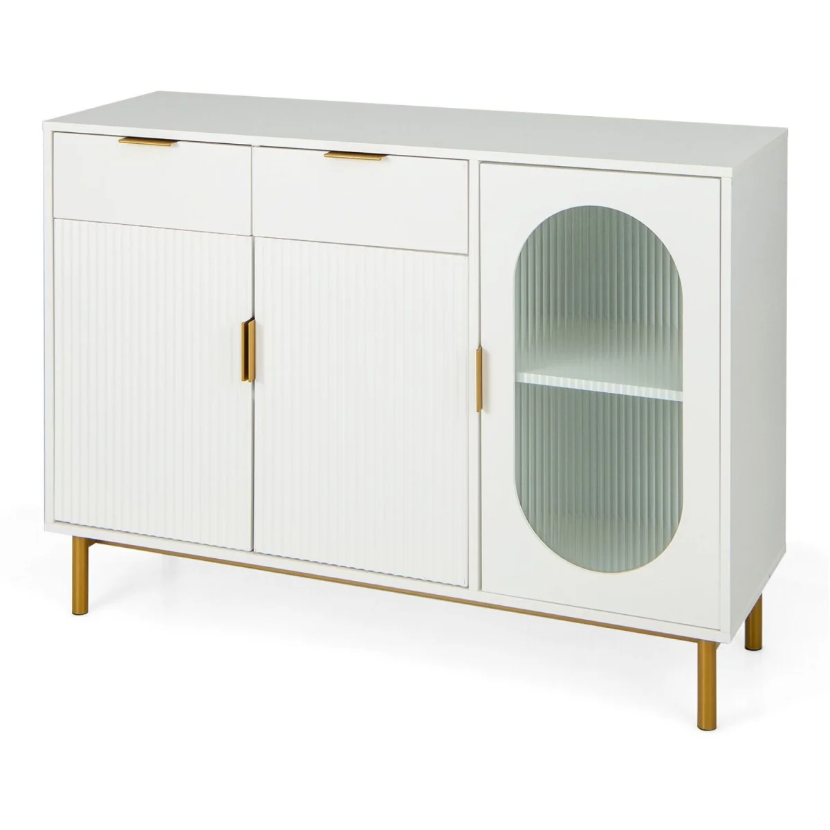 Kitchen Buffet Cabinet with Drawers – image 3