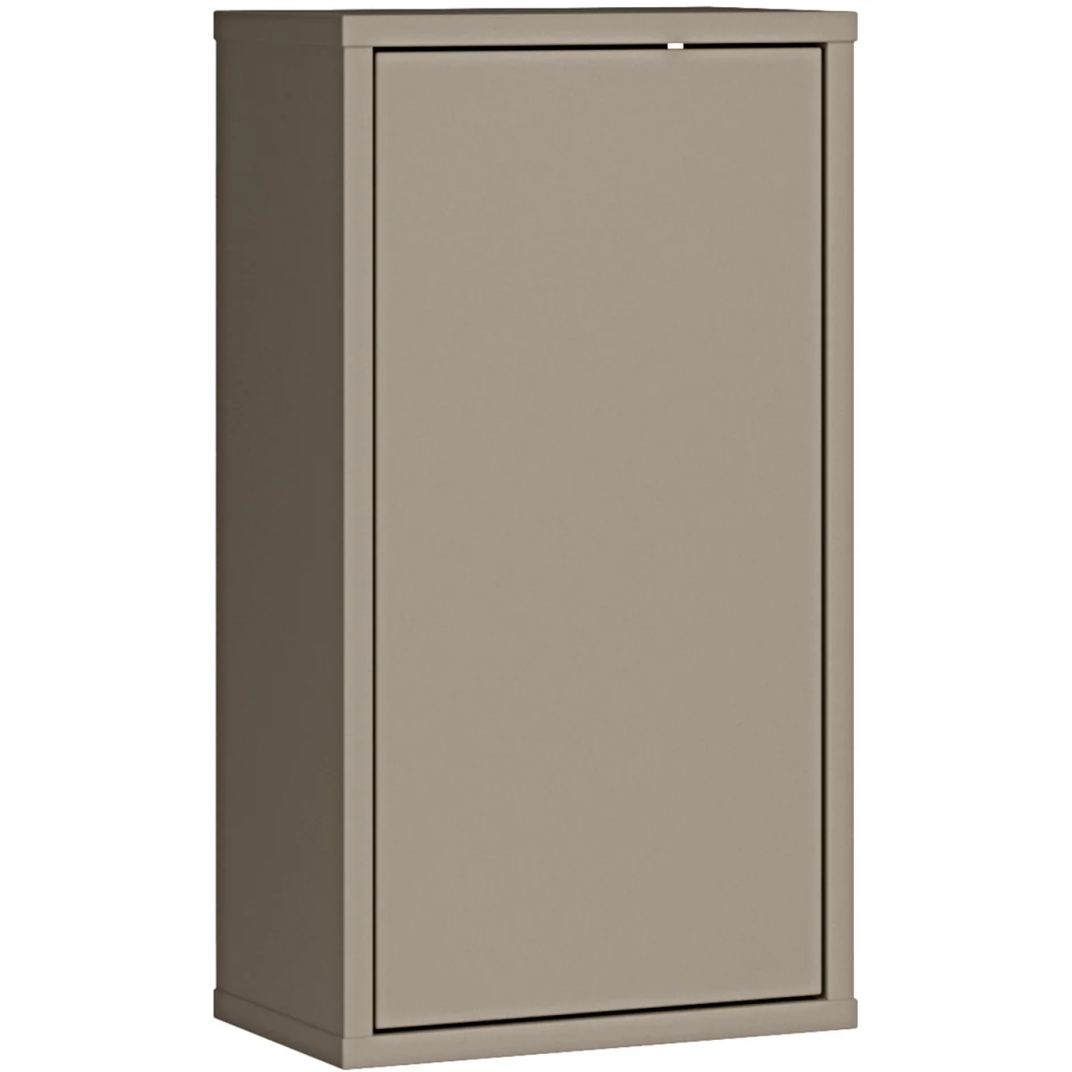 Alice Springs Hanging Storage Cabinet with 1 Door Push-Open in Taupe - Taupe – image 3