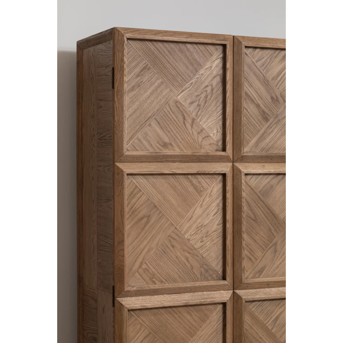 Salvar Natural Oak Wood Tall Cabinet - Brown – image 4