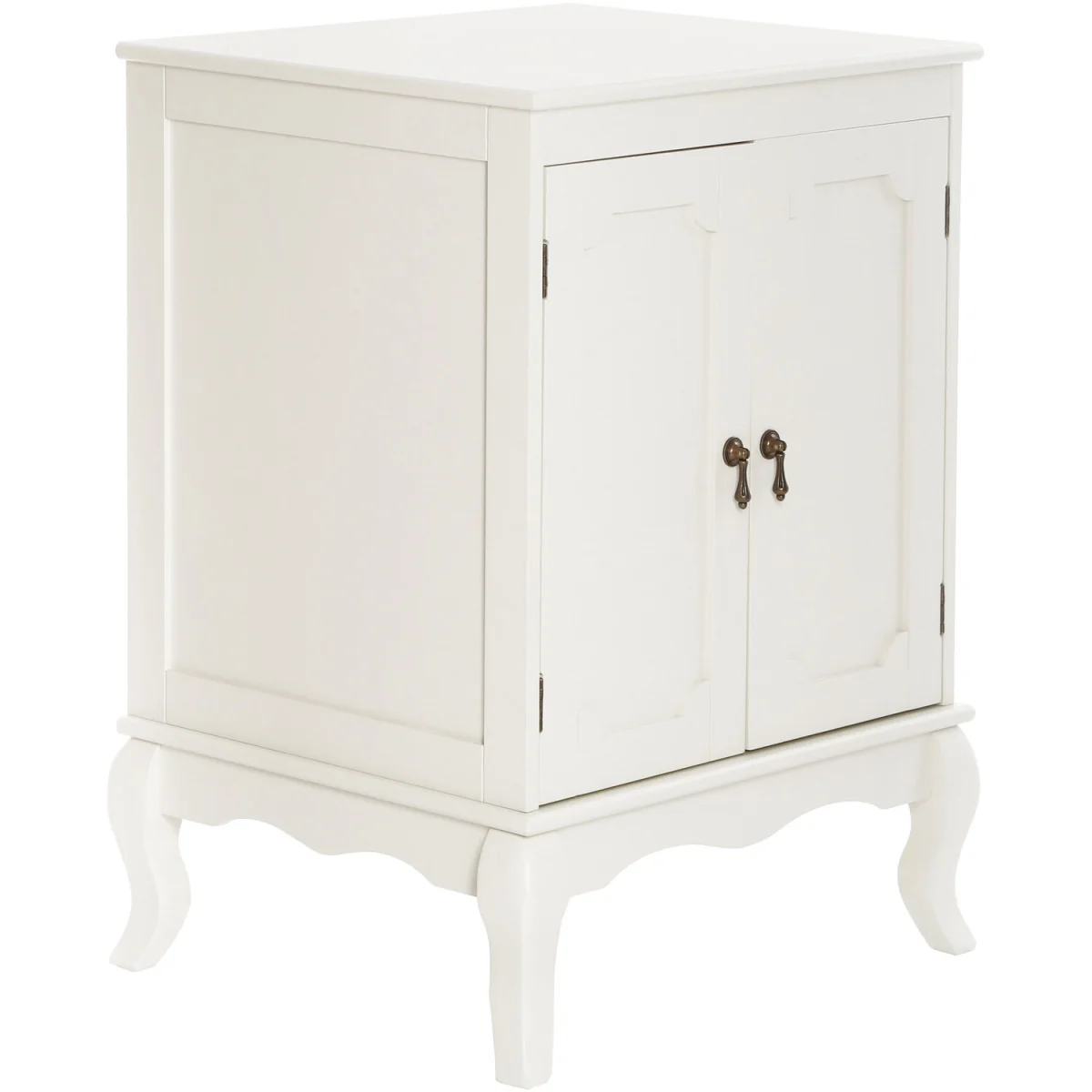 Marcella Double Door Ivory Finish Cabinet – image 2