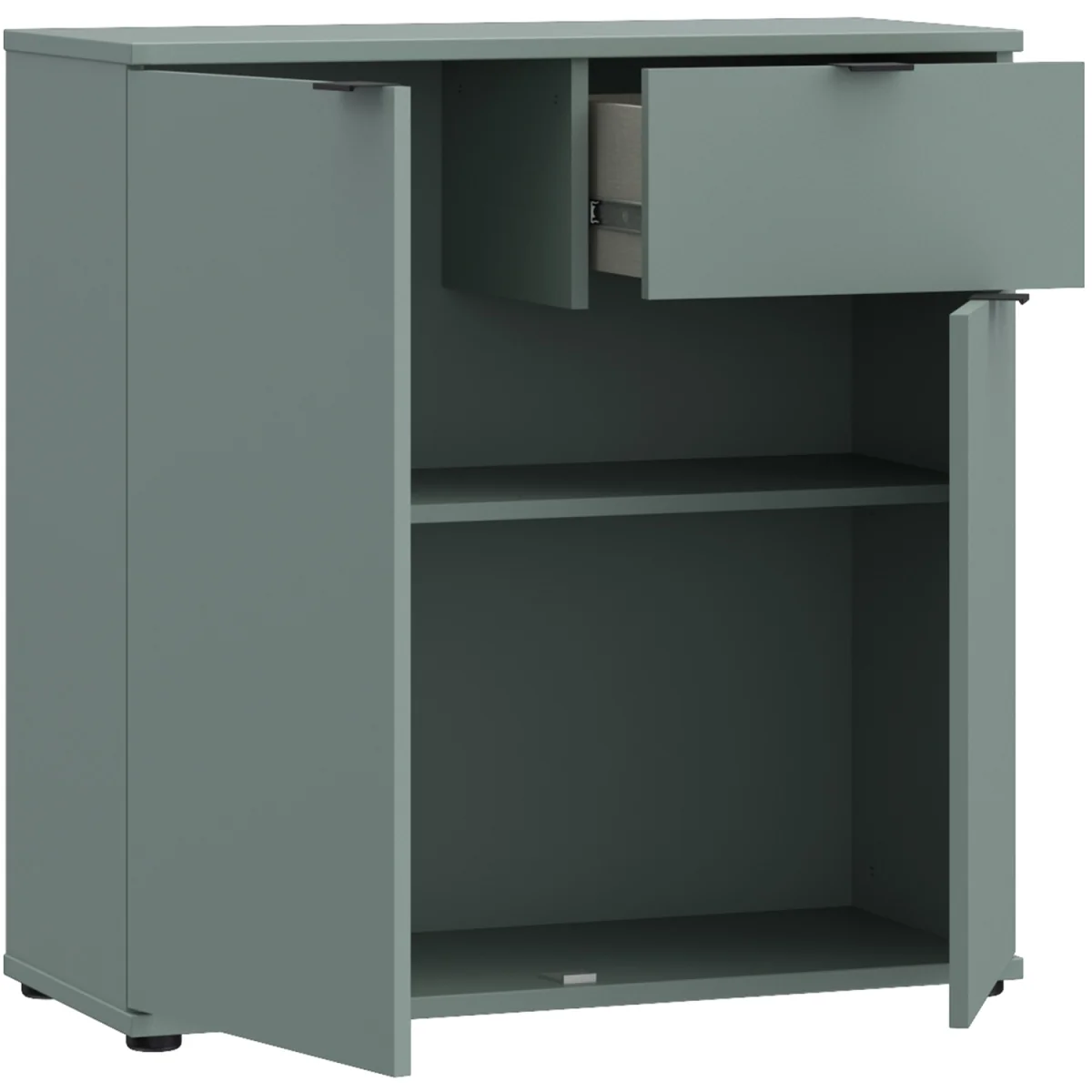 Ganymede 2 Door Cupboard with Drawer - Sand – image 10