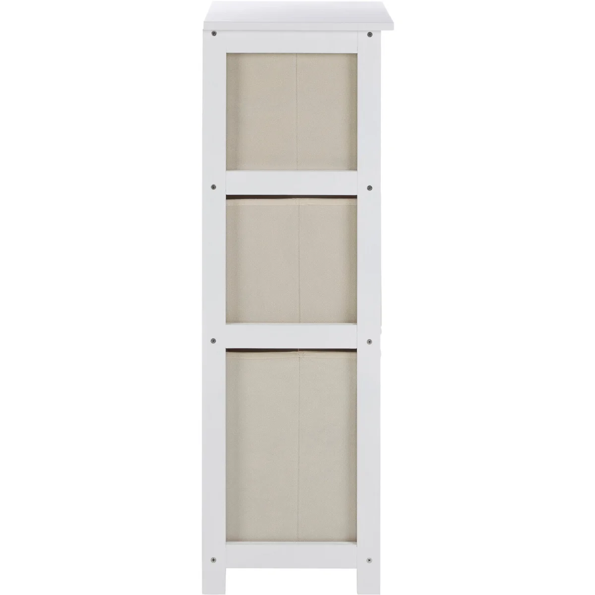 Lindo 3 Natural Fabric Drawers Cabinet - Natural – image 4