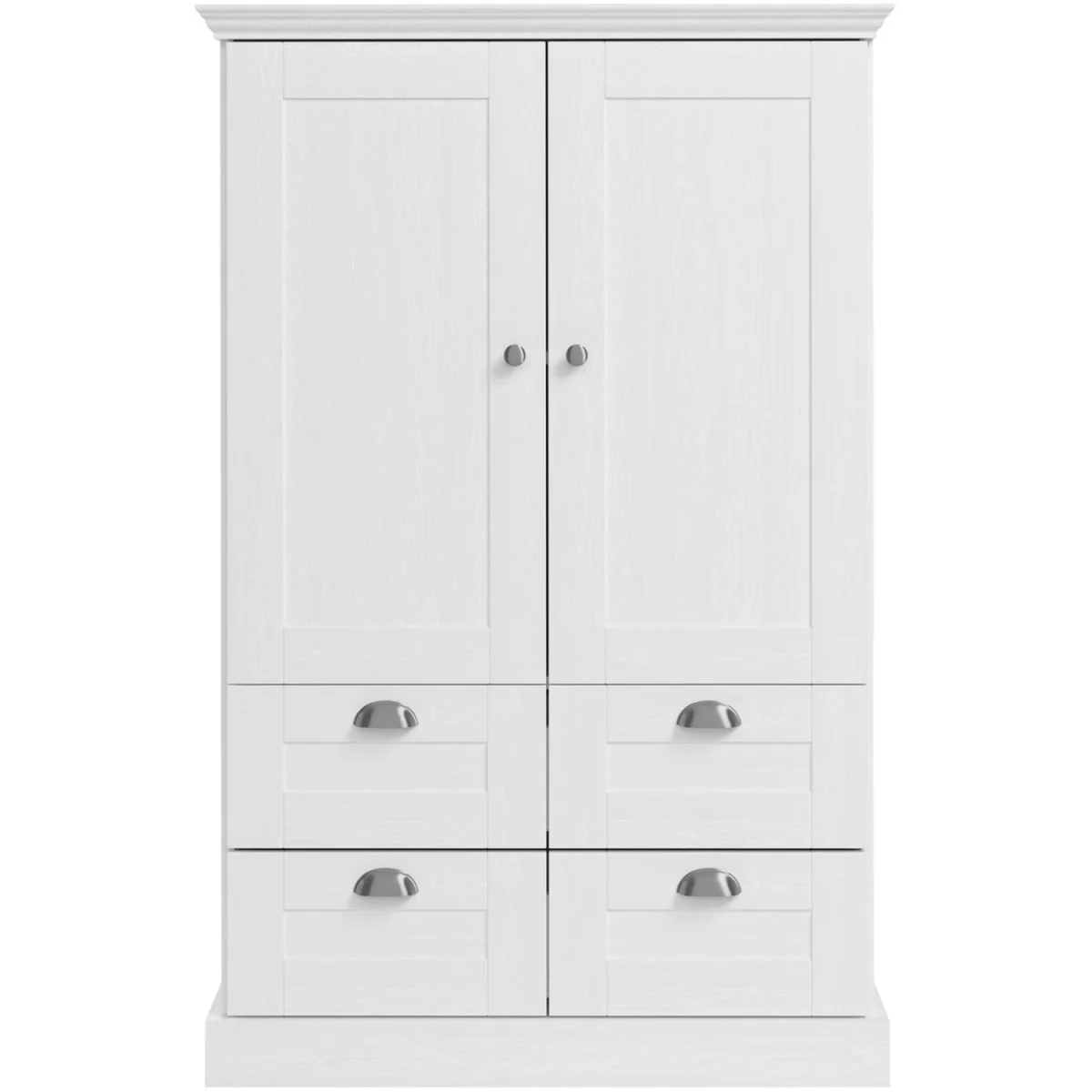 Motala Cabinet 2D2x2DR White - White – image 2