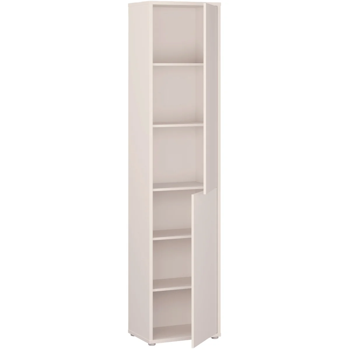 Alice Springs Narrow Tall Cabinet with 2 Push-Open Doors in Sand - Sand – image 5