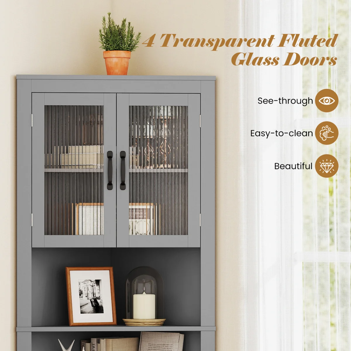 6-Tier Adjustable Storage Cabinet – image 5