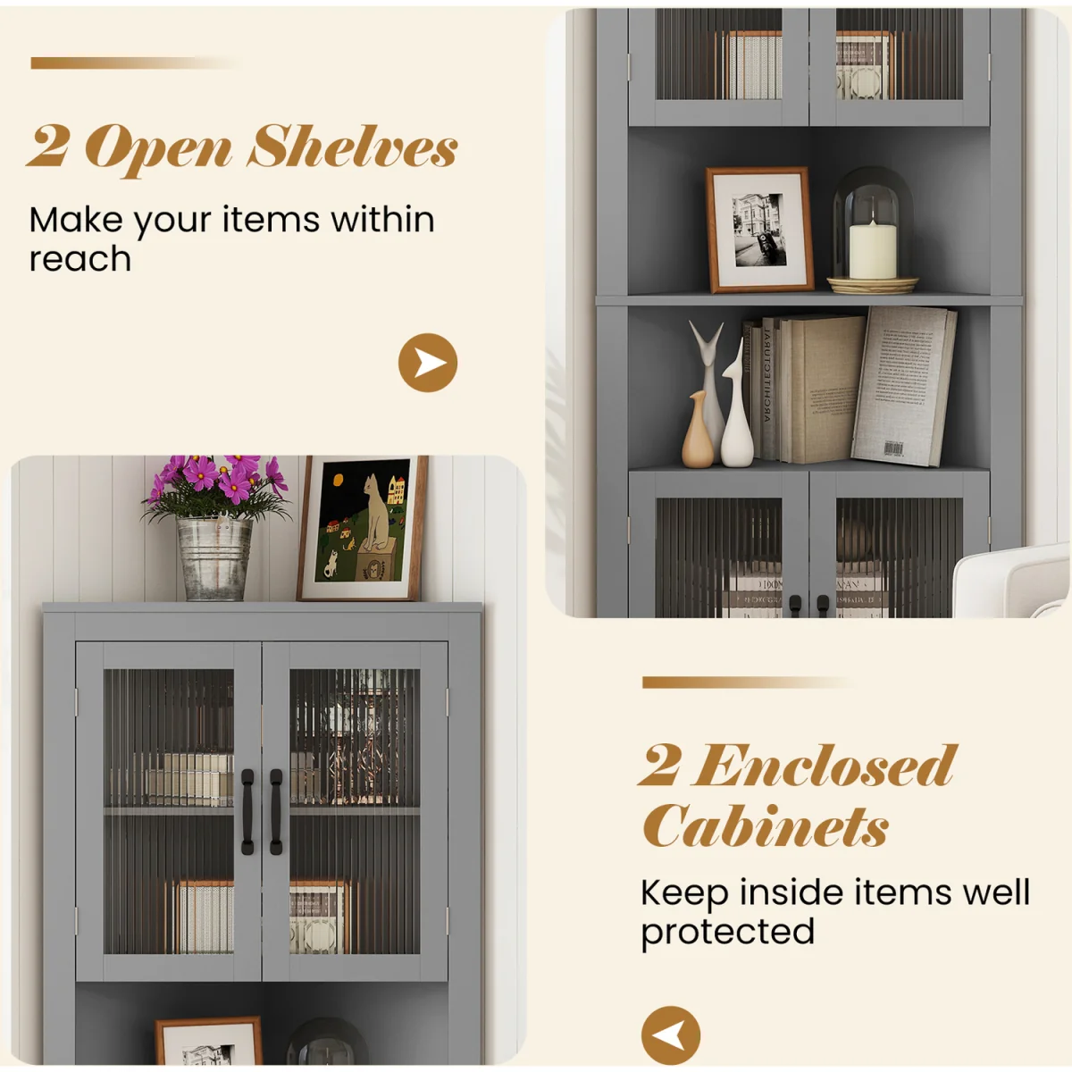 6-Tier Adjustable Storage Cabinet – image 7