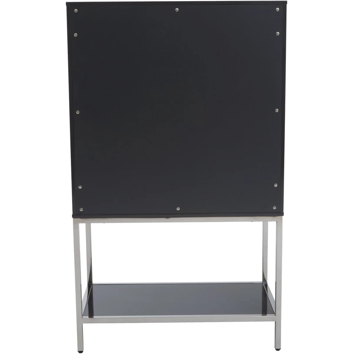 Genoa Grey Gloss Finish Cabinet - Grey – image 3