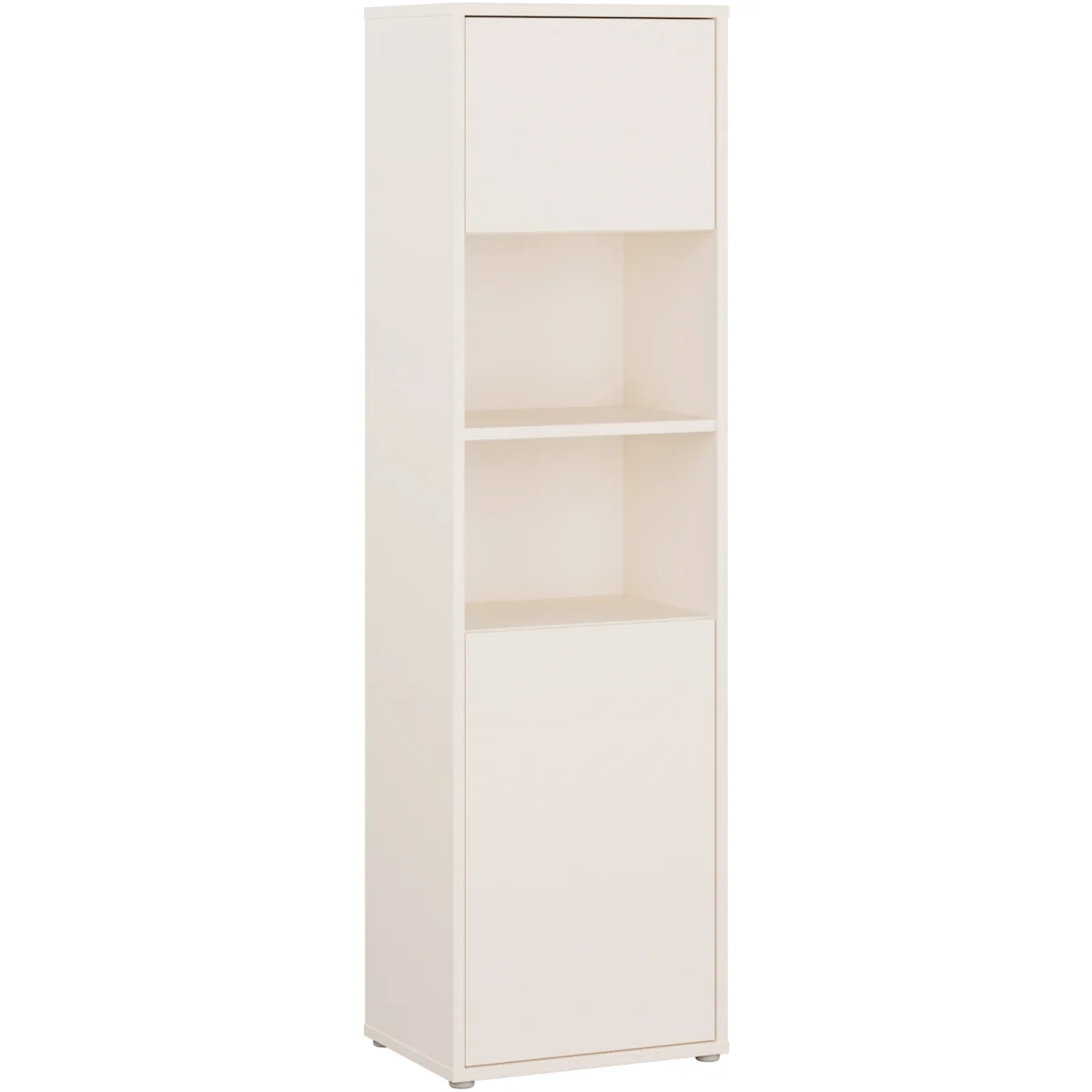 Alice Springs Tall Storage Cabinet with 2 Push-Open Doors & 1 Shelf in Sand - Sand – image 3
