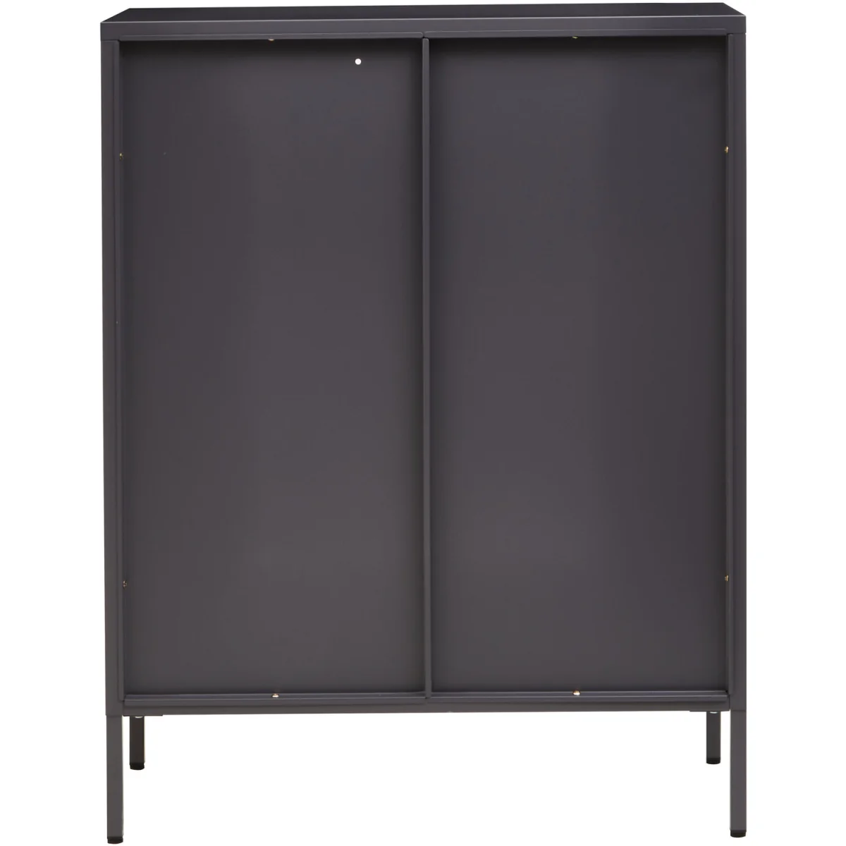 Acier Two Door Grey Metal Cabinet – image 3