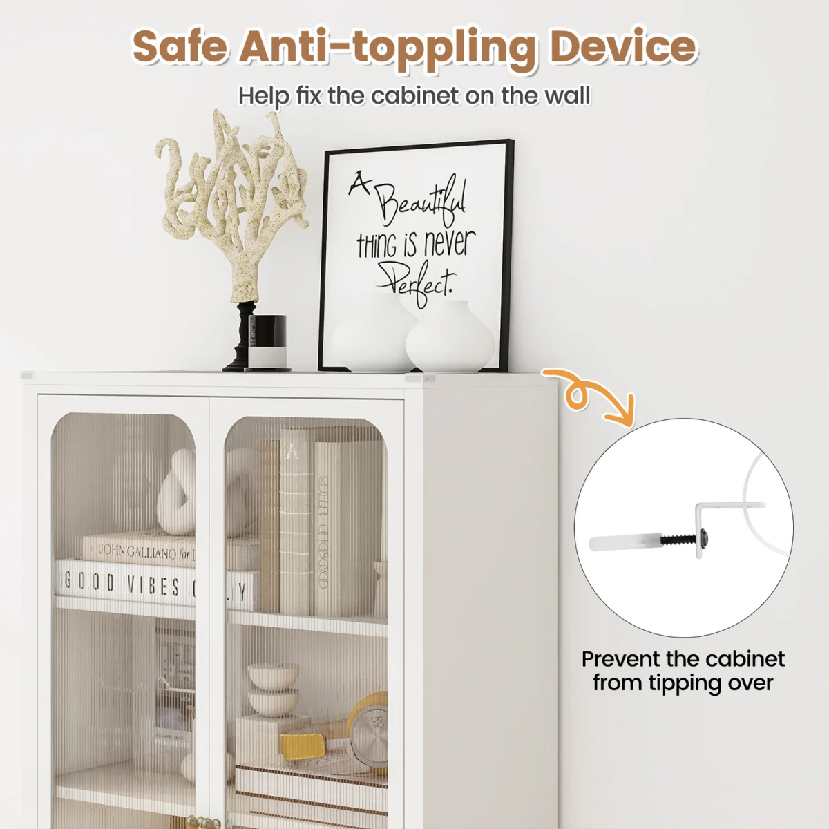 Lockable Wheeled Metal File Cabinet – image 6