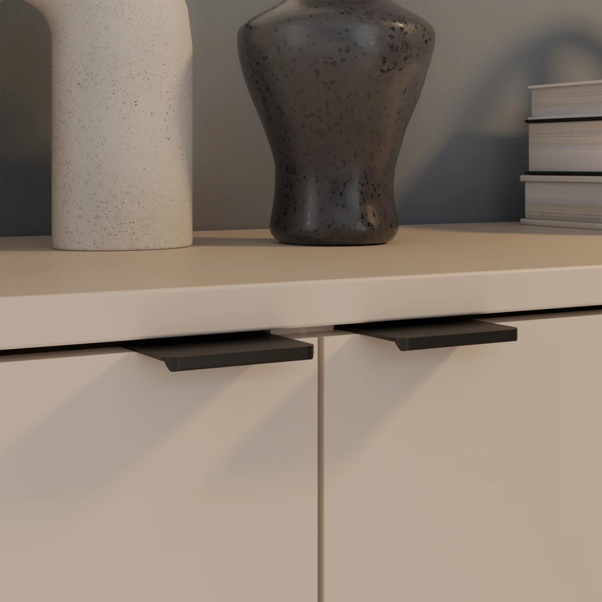 Ganymede 2 Door Cupboard - Light Grey – image 10