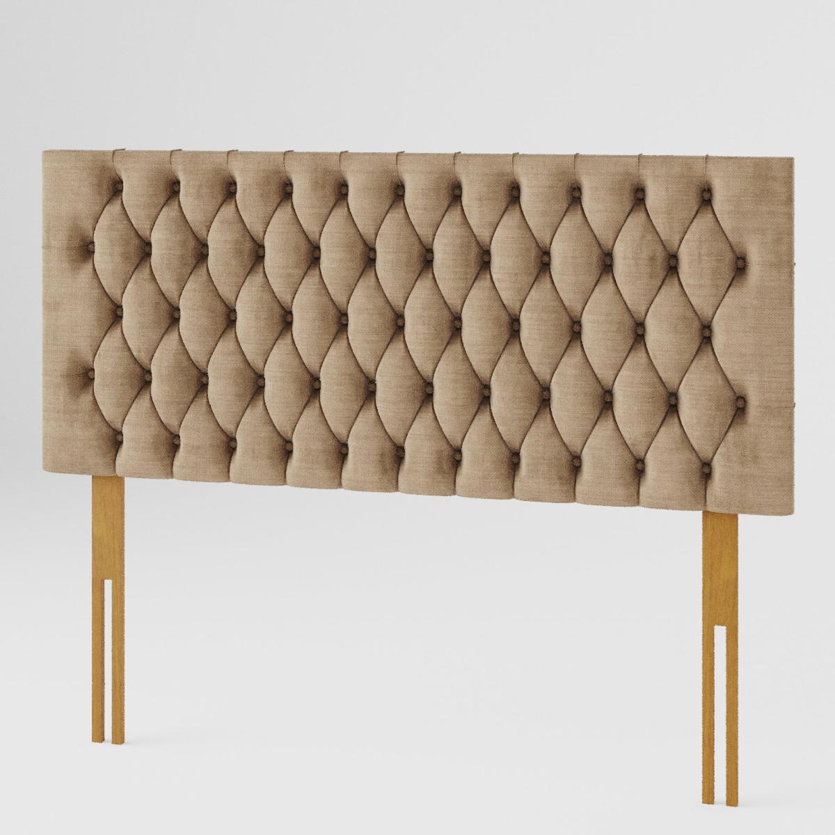 Monroe Firenze Velour Headboard Champagne – image 2