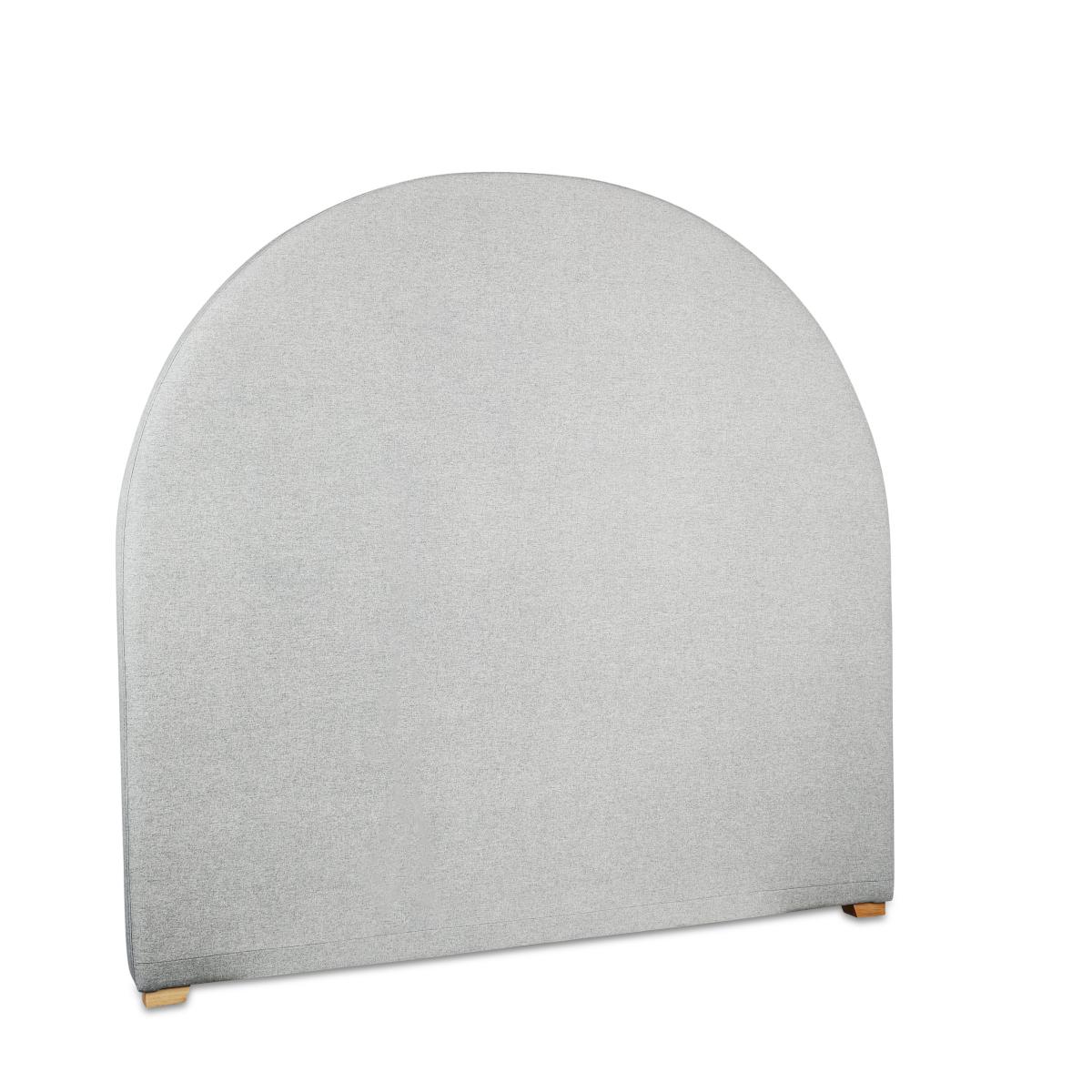 Walter Faux Linen Headboard Dove (Grey) – image 3