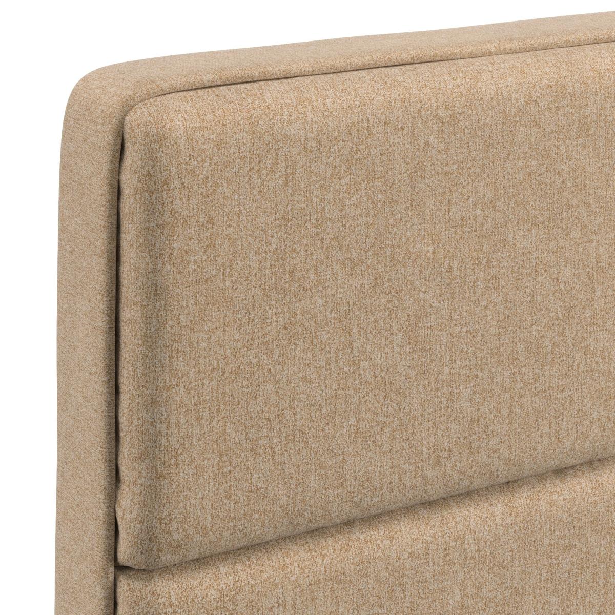 Tweed Horizontal Stripe Headboard Natural Tweed – image 4