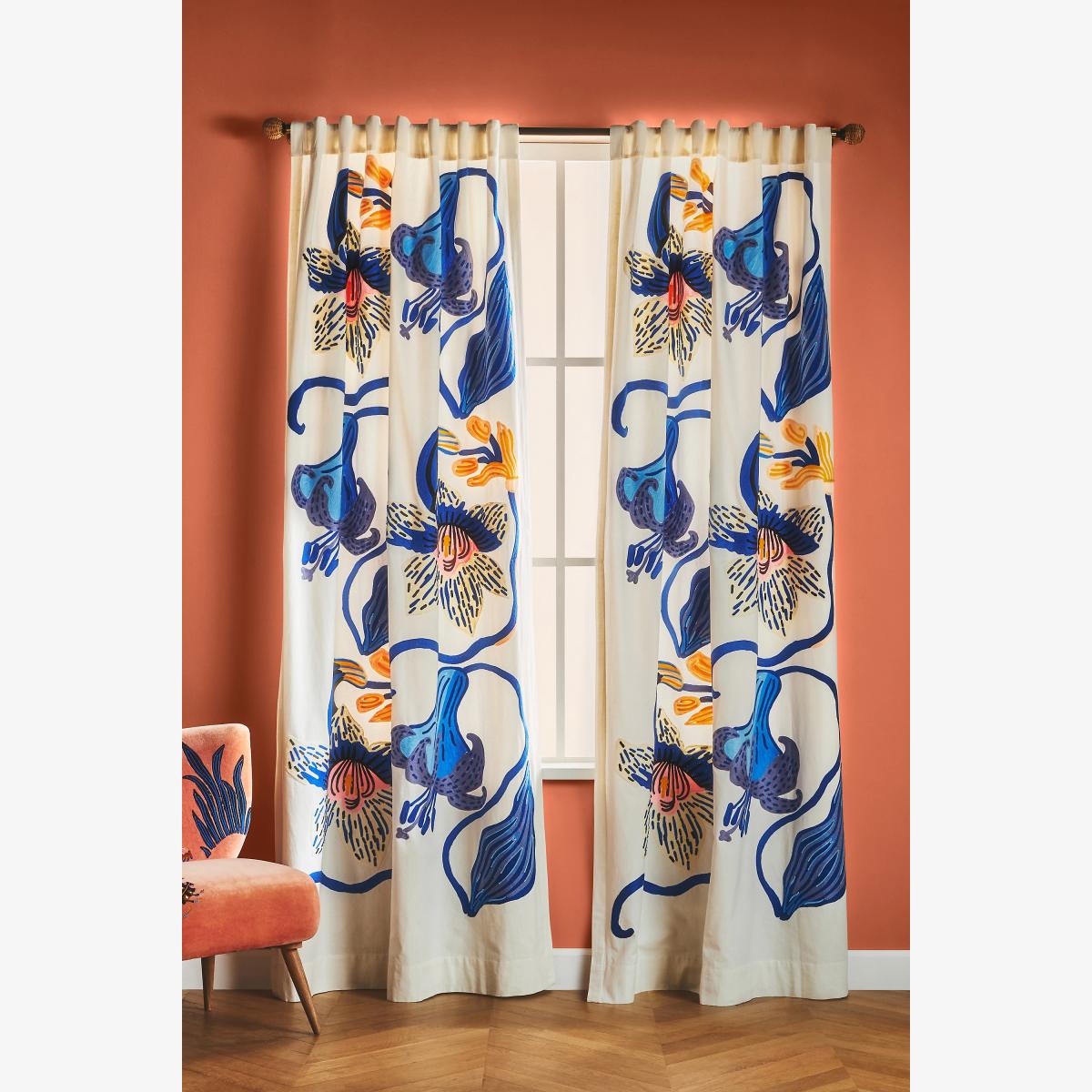 Sarah Gordon Floral Curtain – image 1