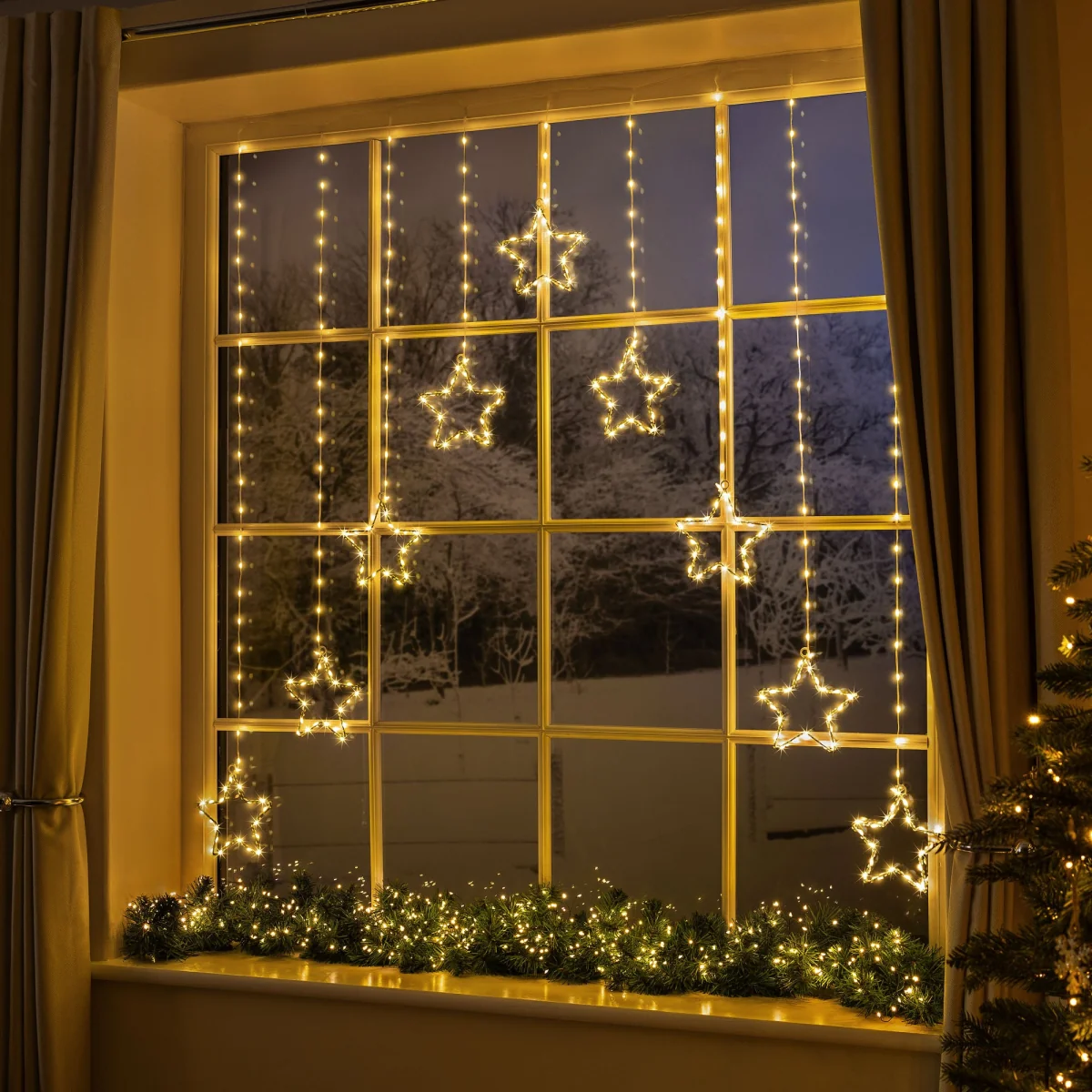 Star Curtain Micro Lights – image 3