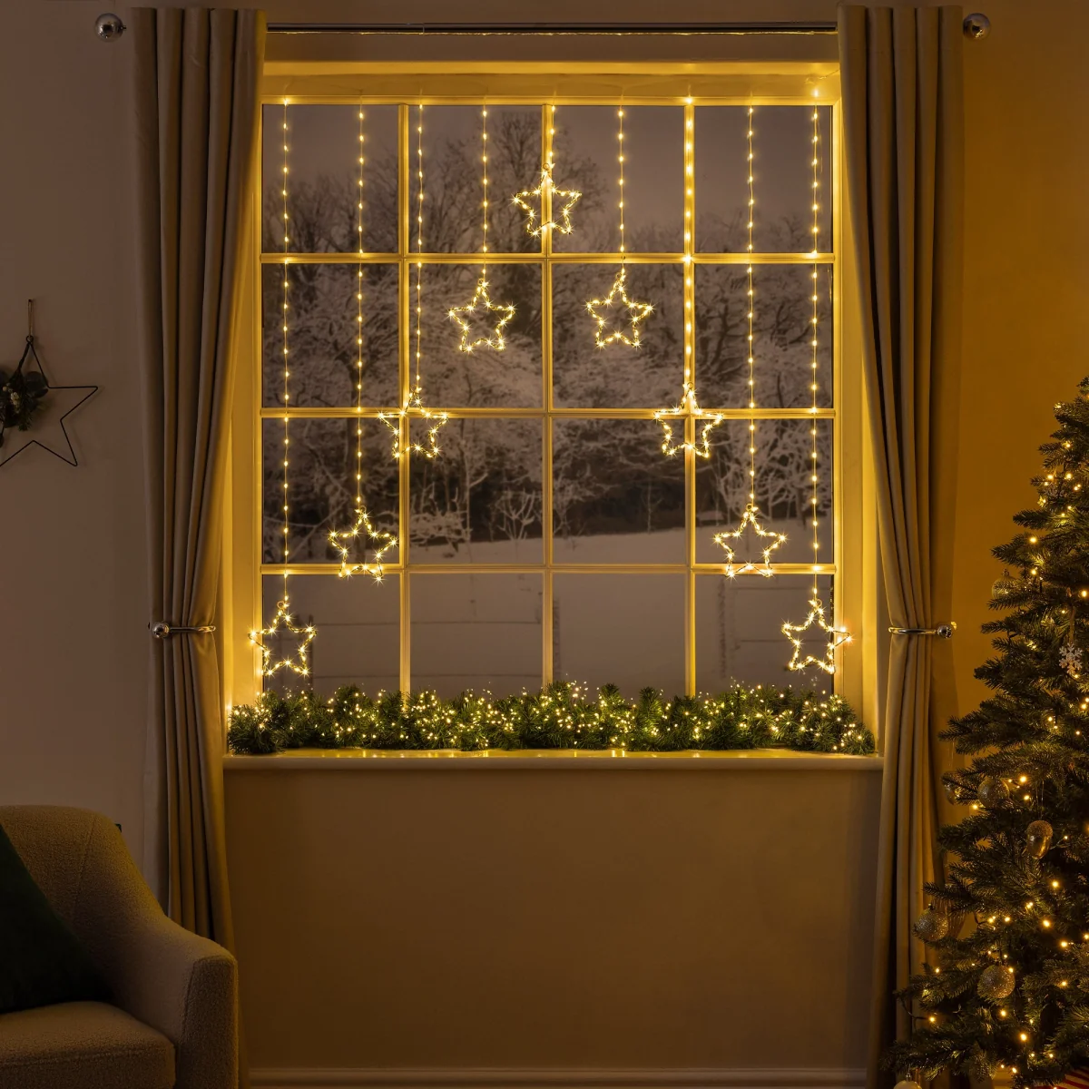 Star Curtain Micro Lights – image 5