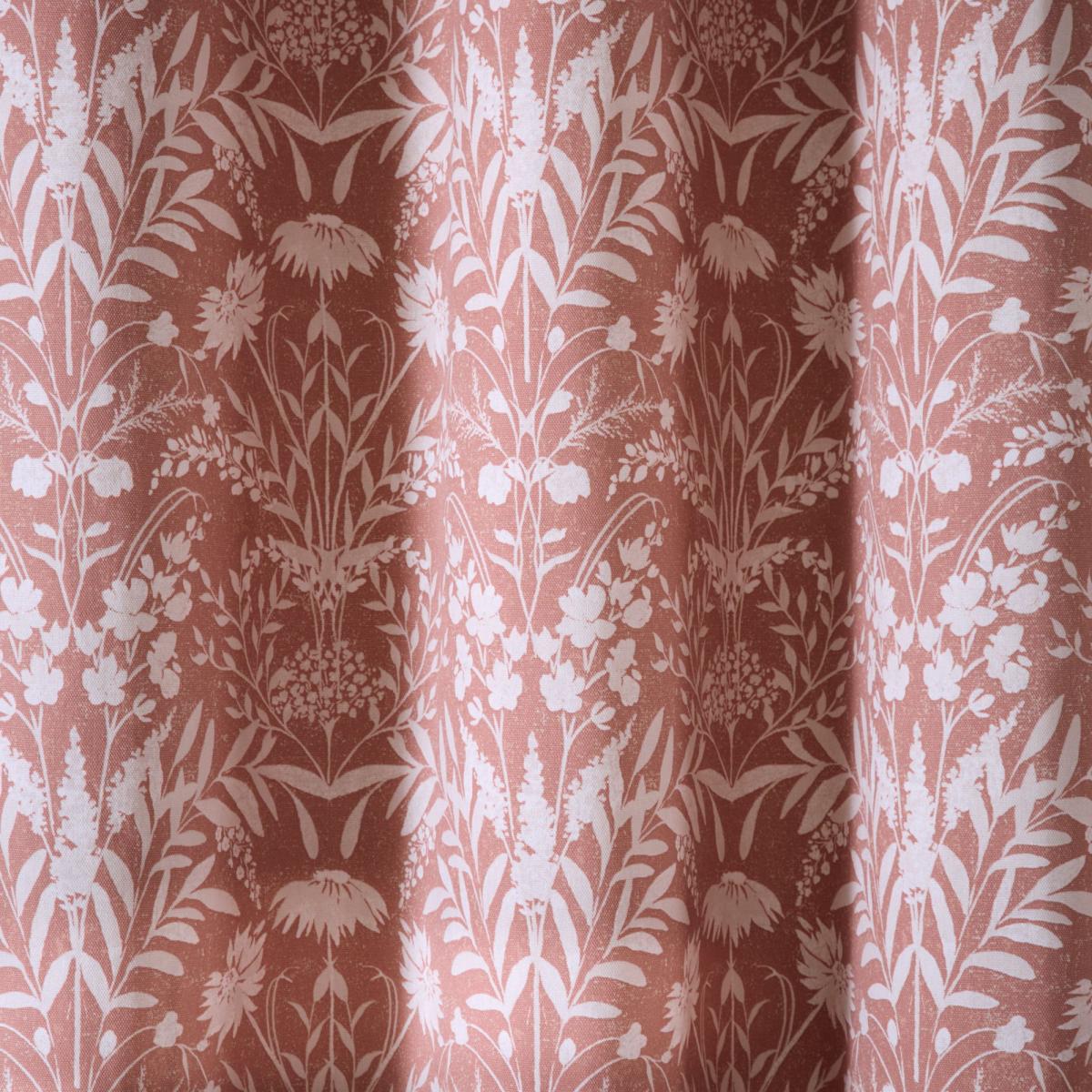 Freya Floral Pencil Pleat Curtains Natural – image 2