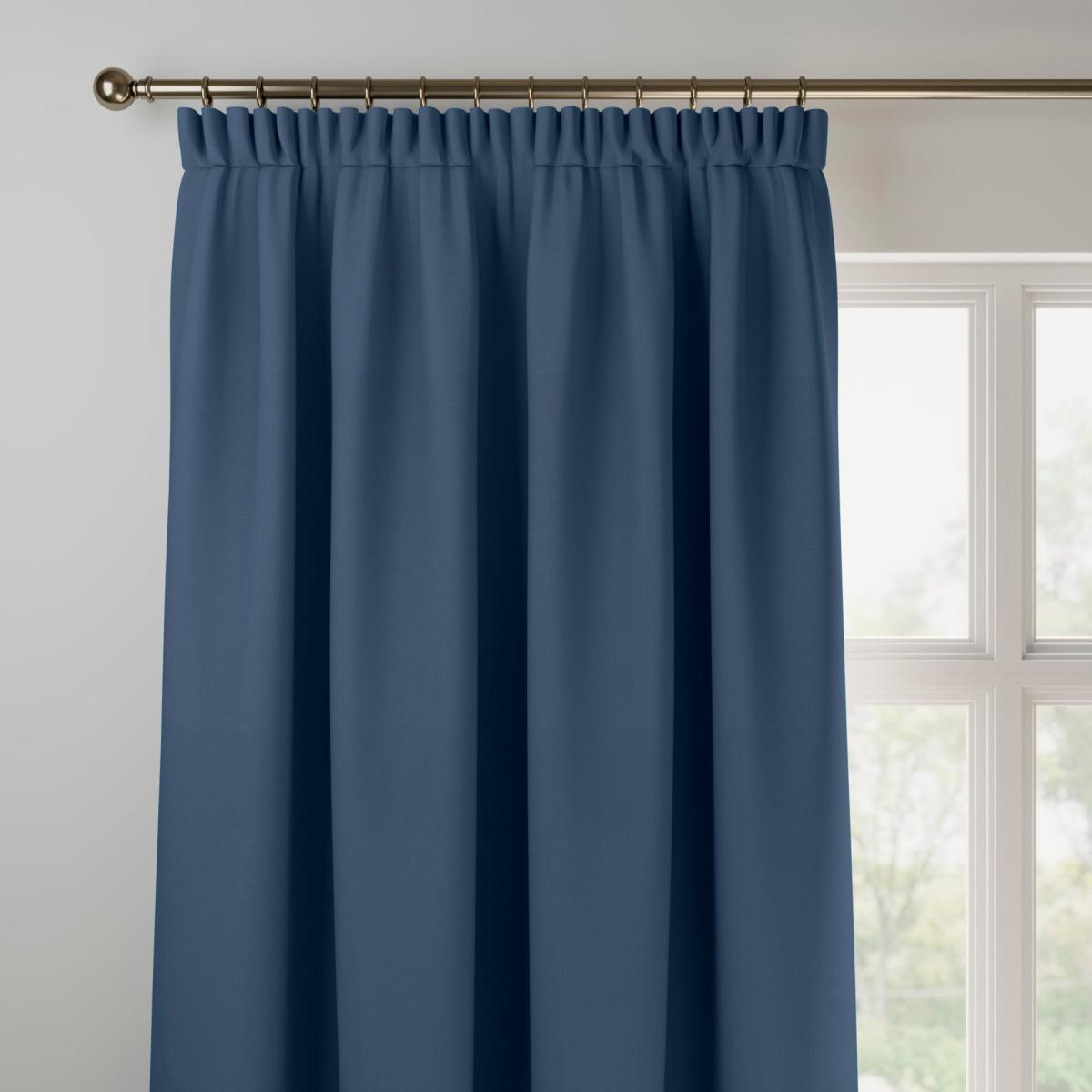 Panama Made to Measure Curtains Panama_Navy – image 2