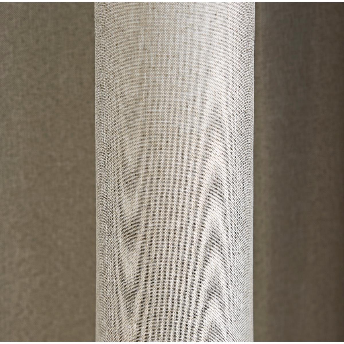 Berlin Blackout Slot Top Curtains Linen – image 3