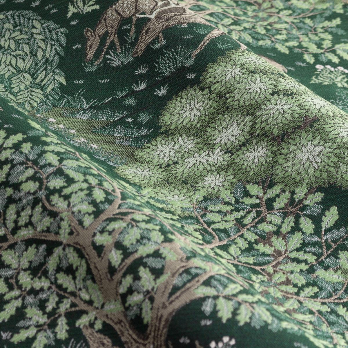 Morris & Co. The Brook Jacquard Pencil Pleat Curtains – image 3