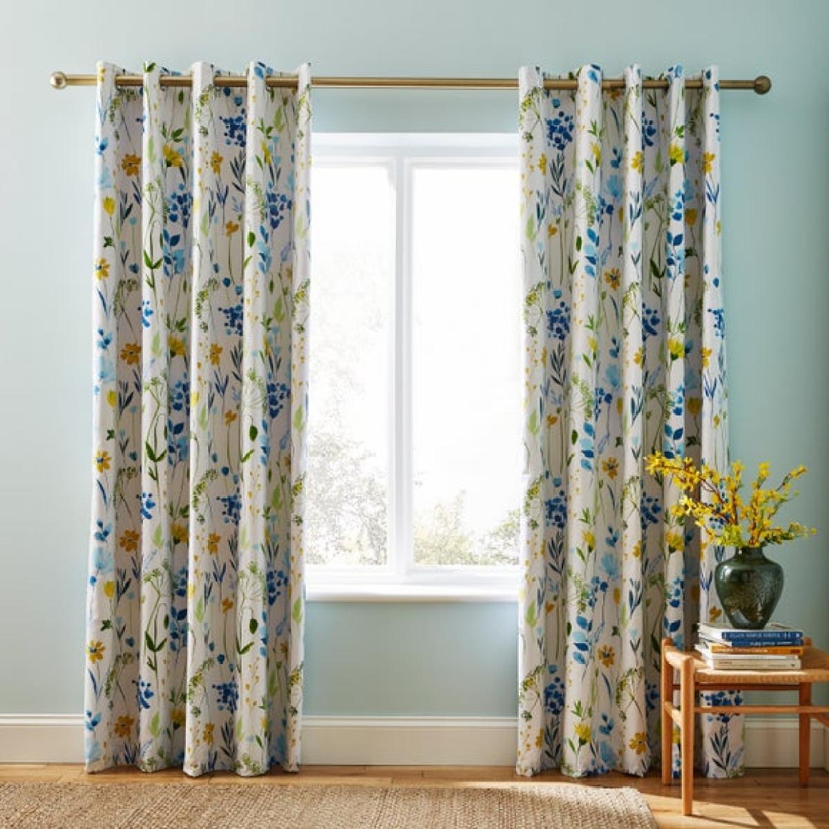 Elodie Meadow Blackout Eyelet Curtains – image 2