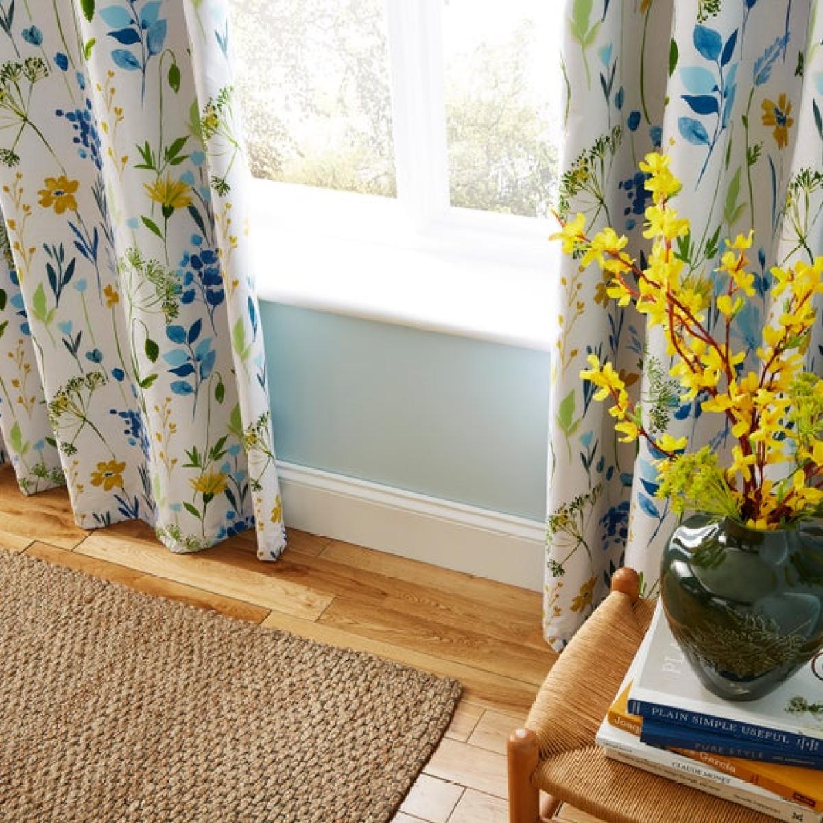 Elodie Meadow Blackout Eyelet Curtains – image 4