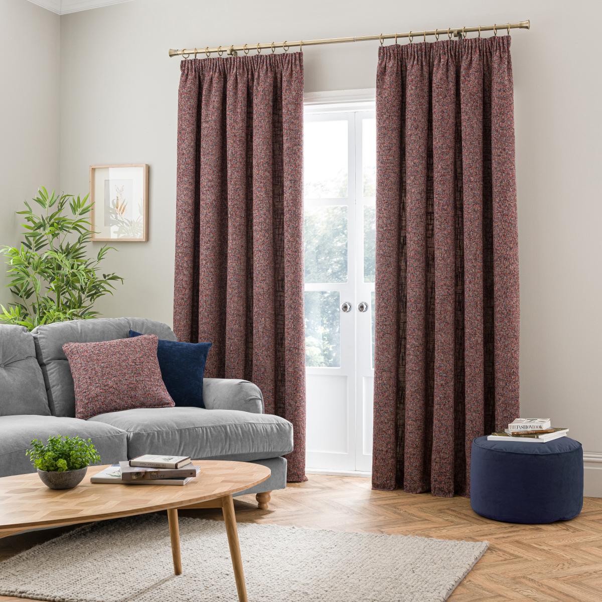 Mirabelle Pencil Pleat Curtains MultiColoured – image 2