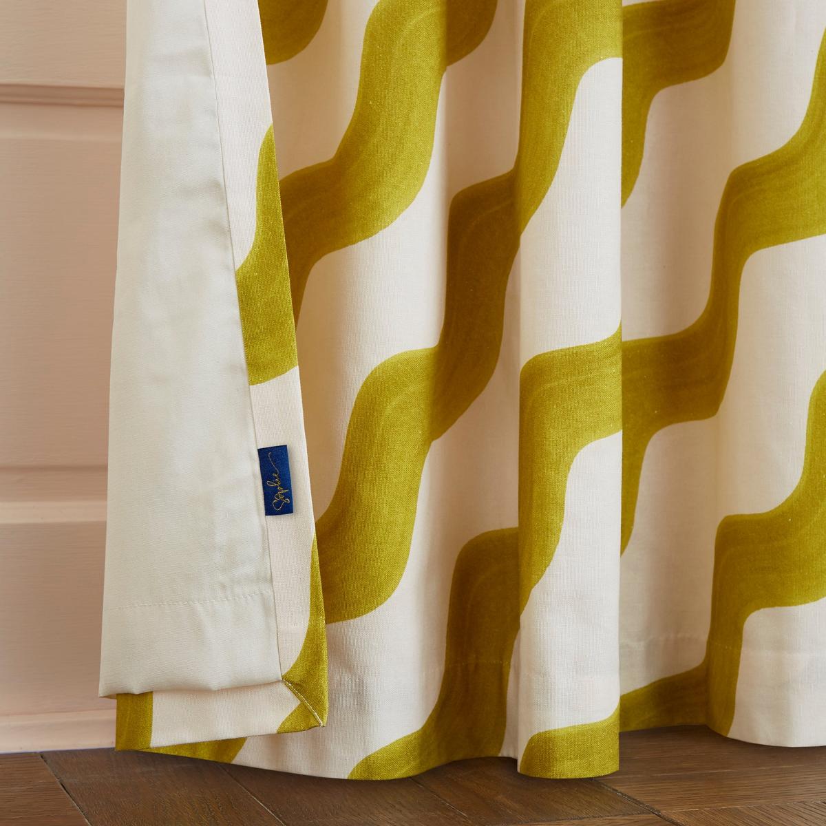 Sophie Robinson Hazy Wave Pencil Pleat Single Curtain – image 5