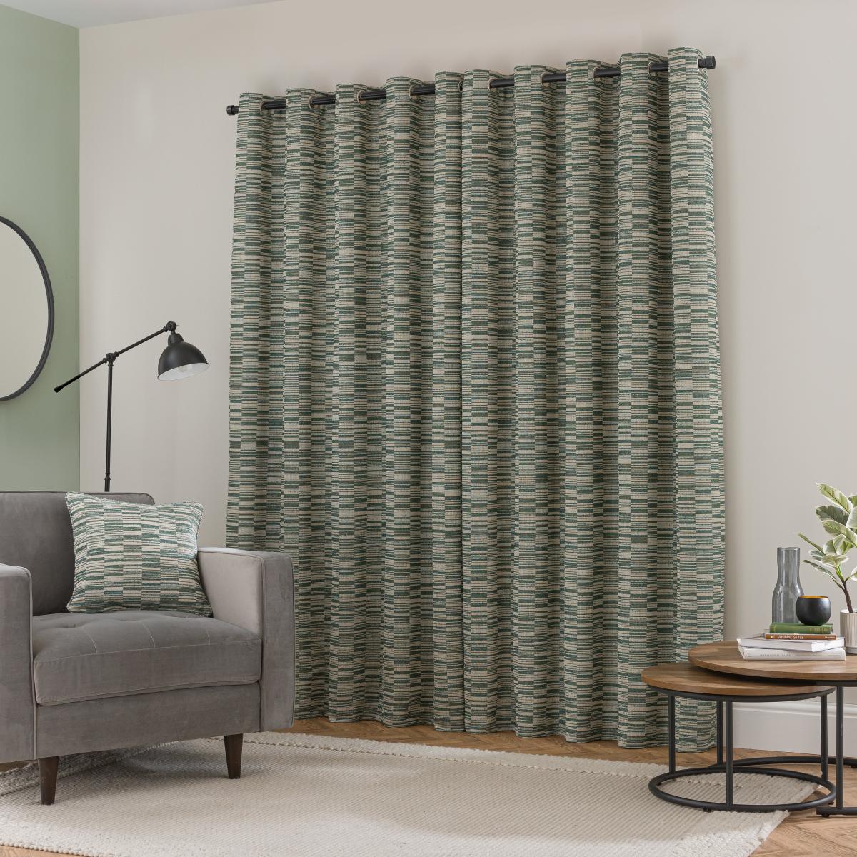 Roscoe Woven Eyelet Curtain – image 4