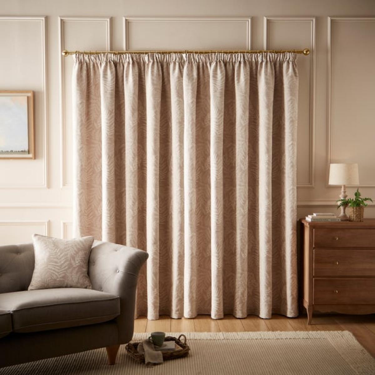 Churchgate Fern Pencil Pleat Curtains – image 4