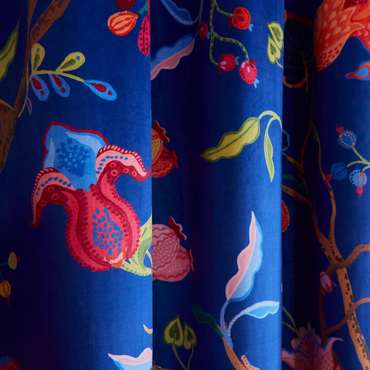 Sophie Robinson Midnight Garden Pencil Pleat Single Curtain – image 4