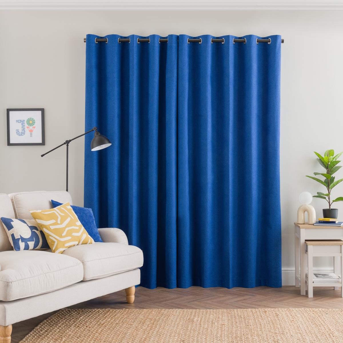 Luna Brushed Clay Pencil Pleat Curtains Clay – image 4