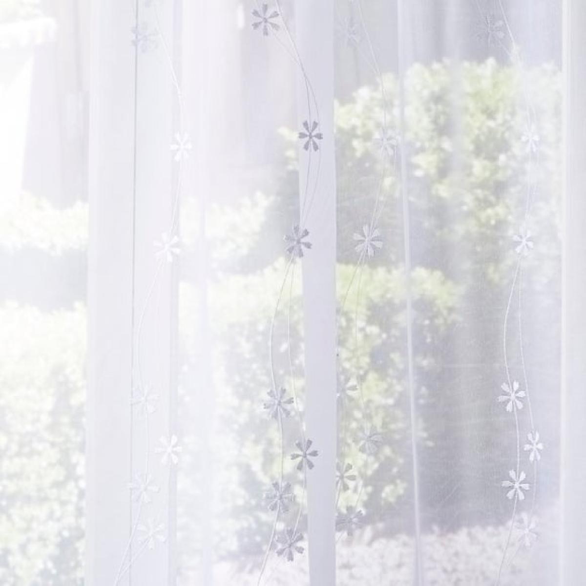 Daisy Made to Measure Voile Curtains – image 3