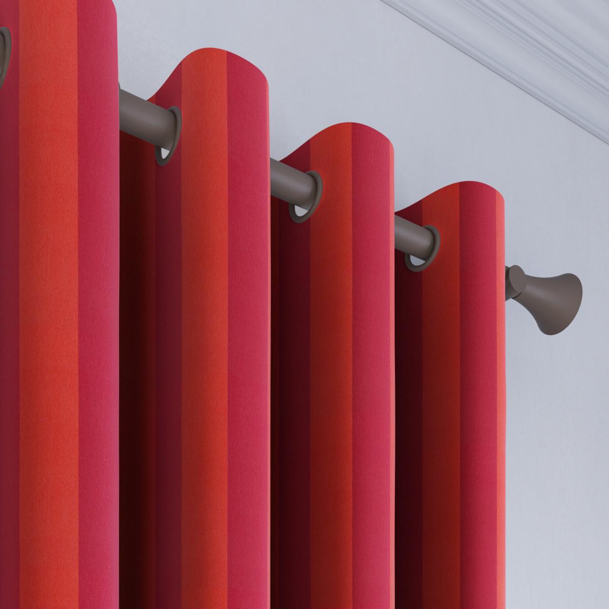 Elements Velvet Stripe Made to Measure Curtains – image 4