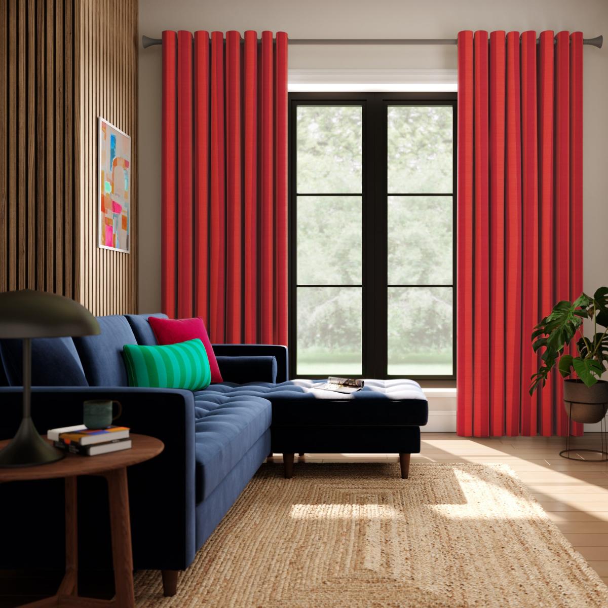 Elements Stripe 100% Cotton Made to Measure Curtains – image 2