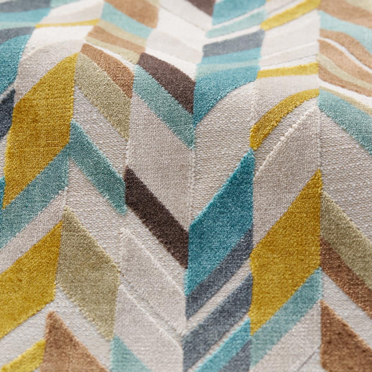 Rowling Made to Measure Curtains Rowling Teal – image 2