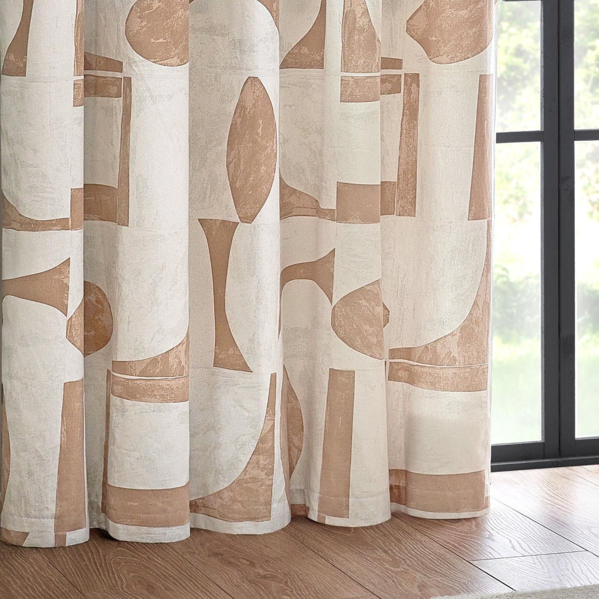 Carro Unlined Clay Eyelet Curtains Clay – image 5