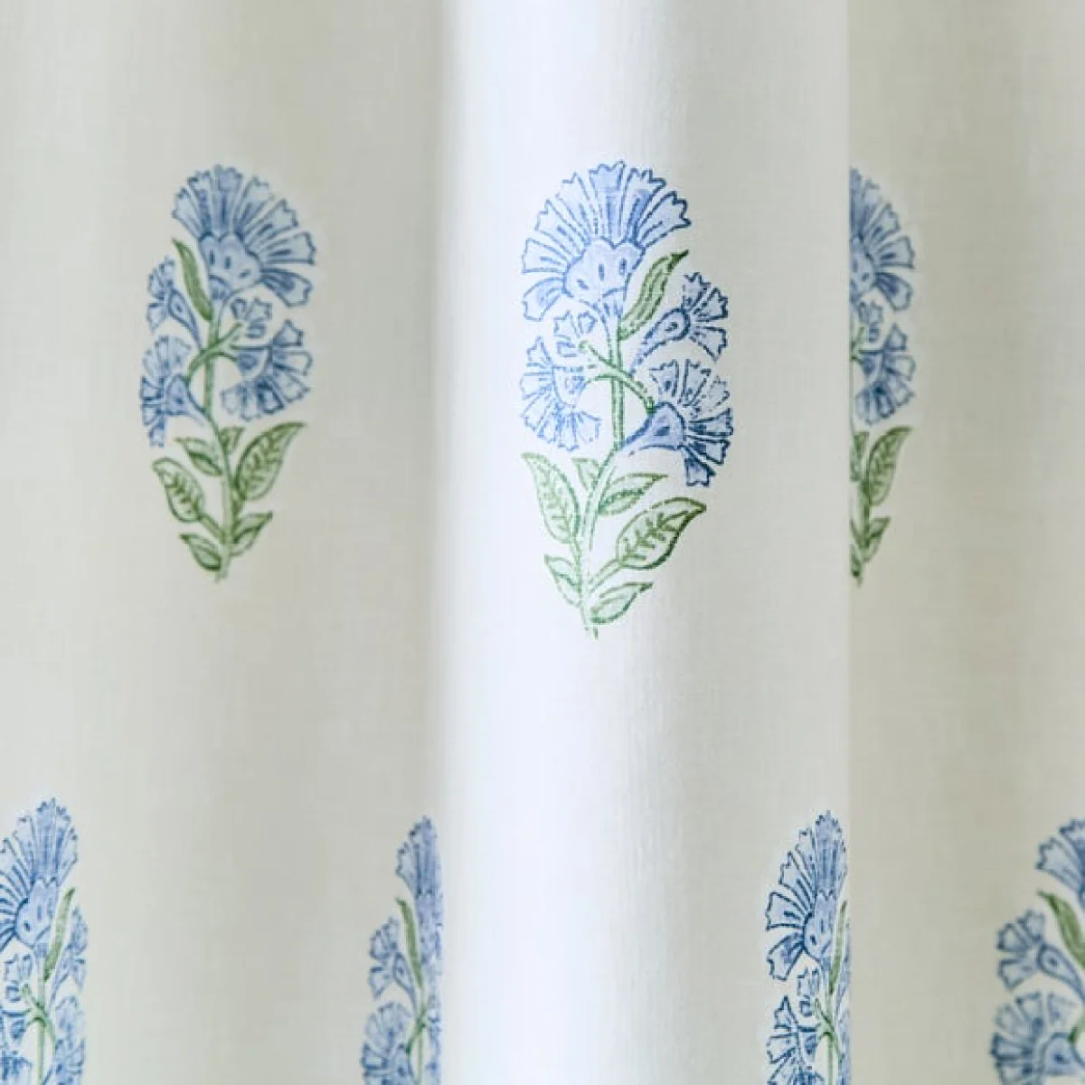 Matilda Frilled Polycotton Blackout Eyelet Curtains – image 3