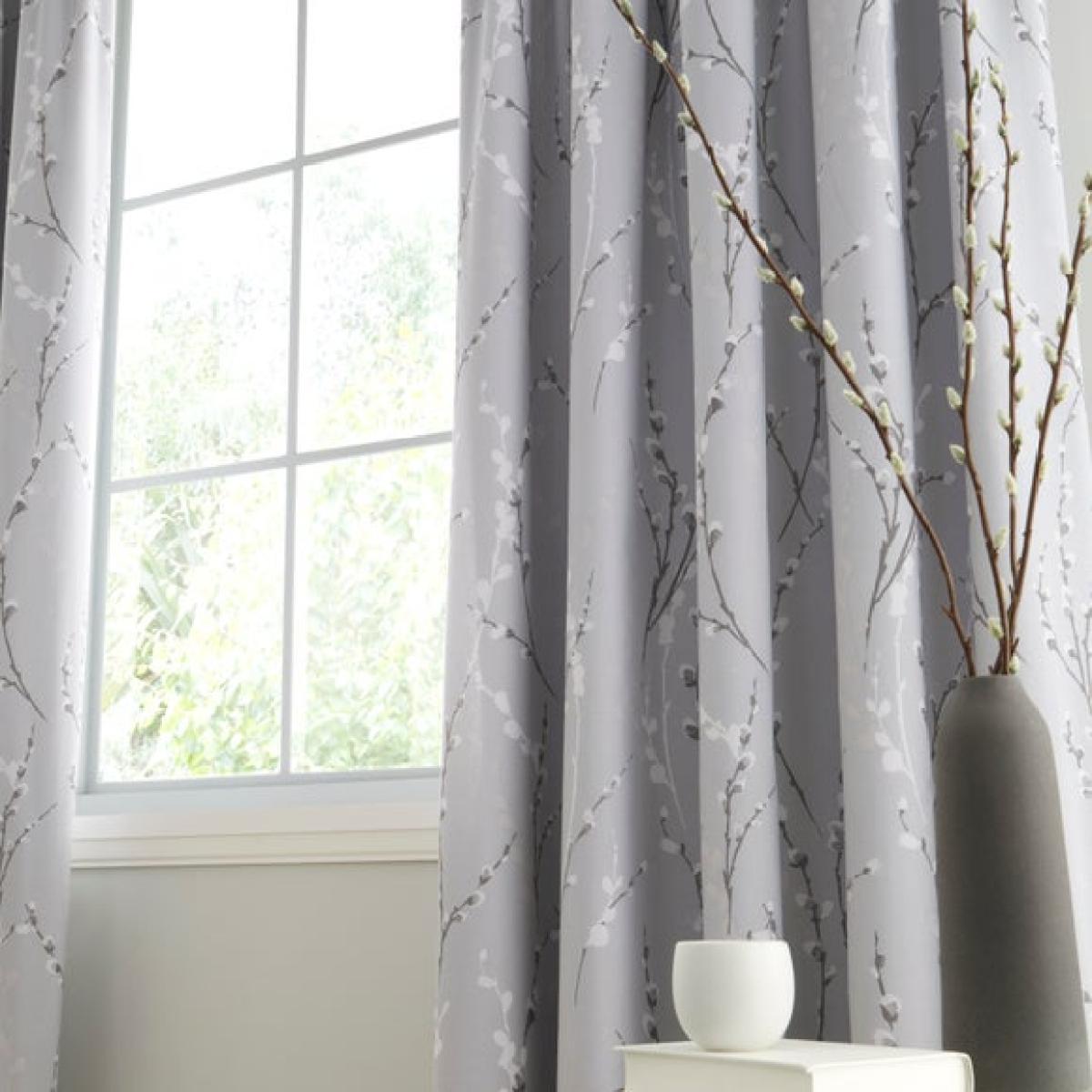 Belle Polycotton Blackout Pencil Pleat Curtains – image 4