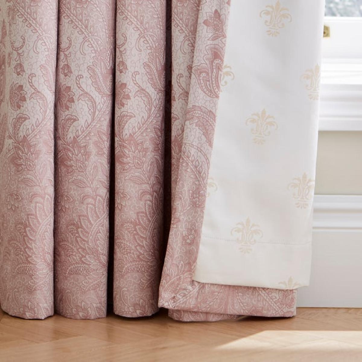 Dorma Cassiel 100% Cotton Blackout Pencil Pleat Curtains – image 3