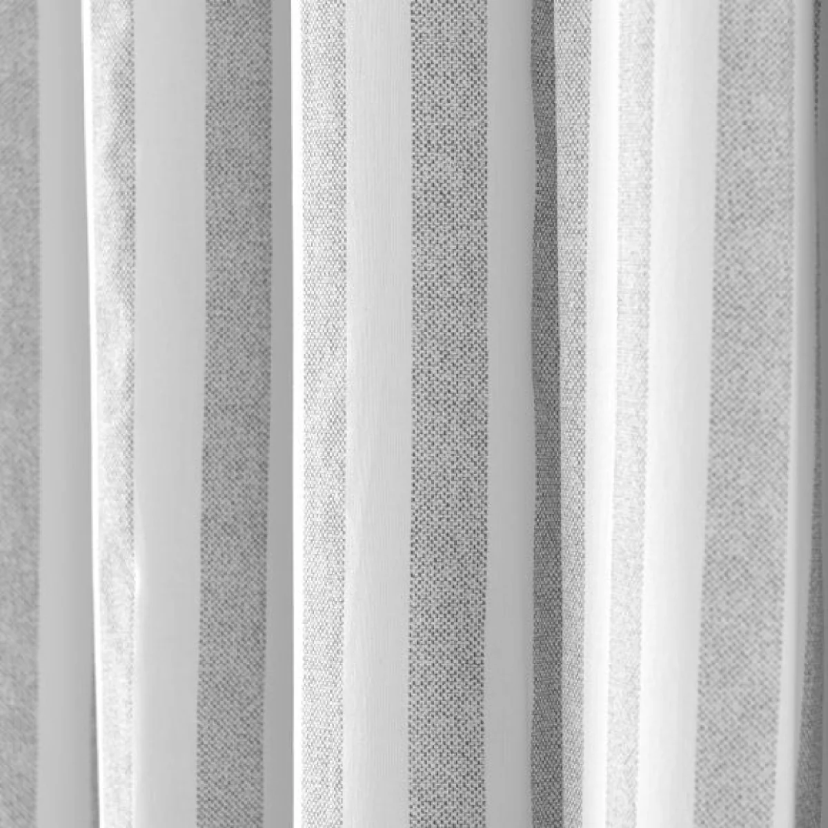 Durham Textured Stripe 100% Cotton Tab Top Curtains – image 3
