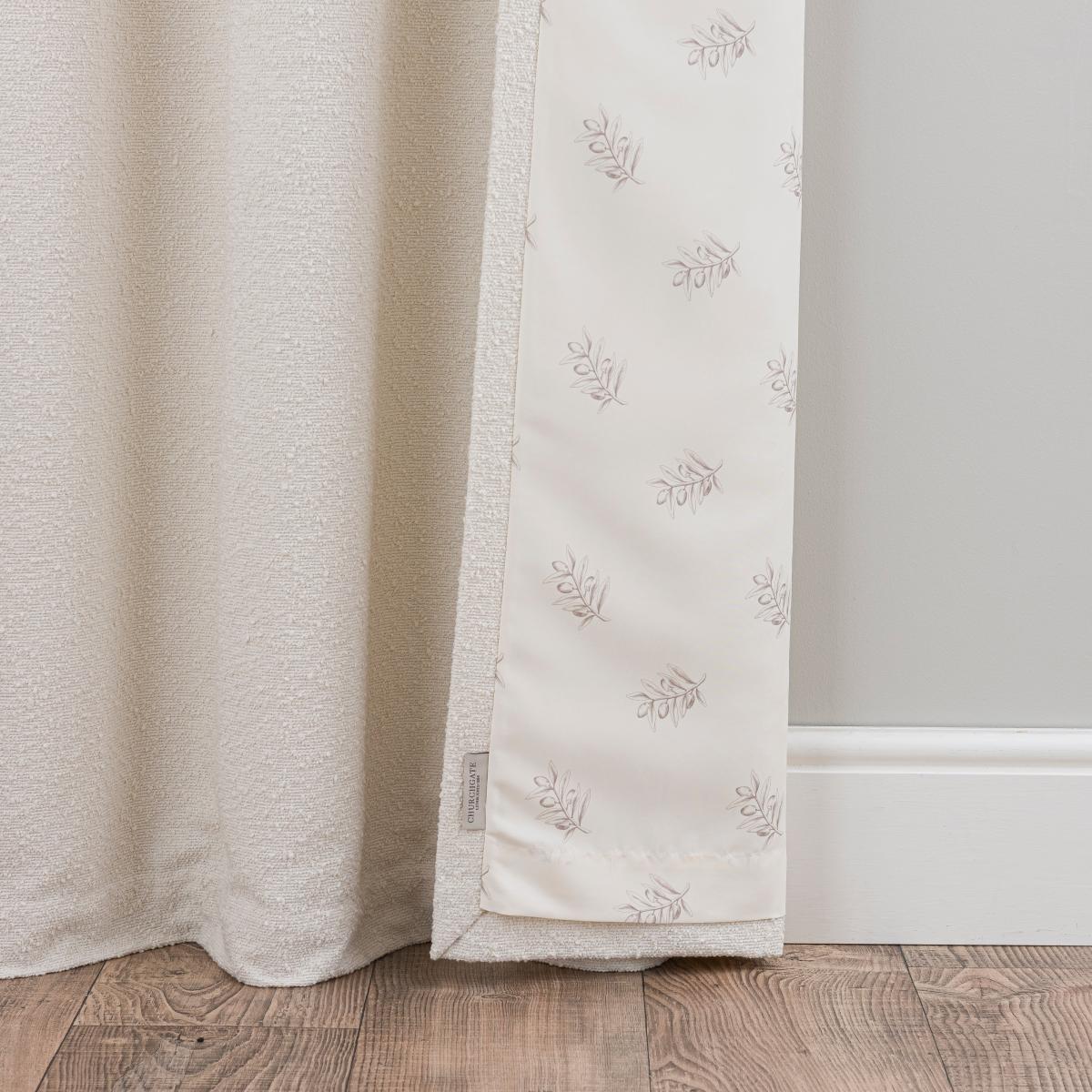 Churchgate Woodhouse Pencil Pleat Curtains Ivory – image 6