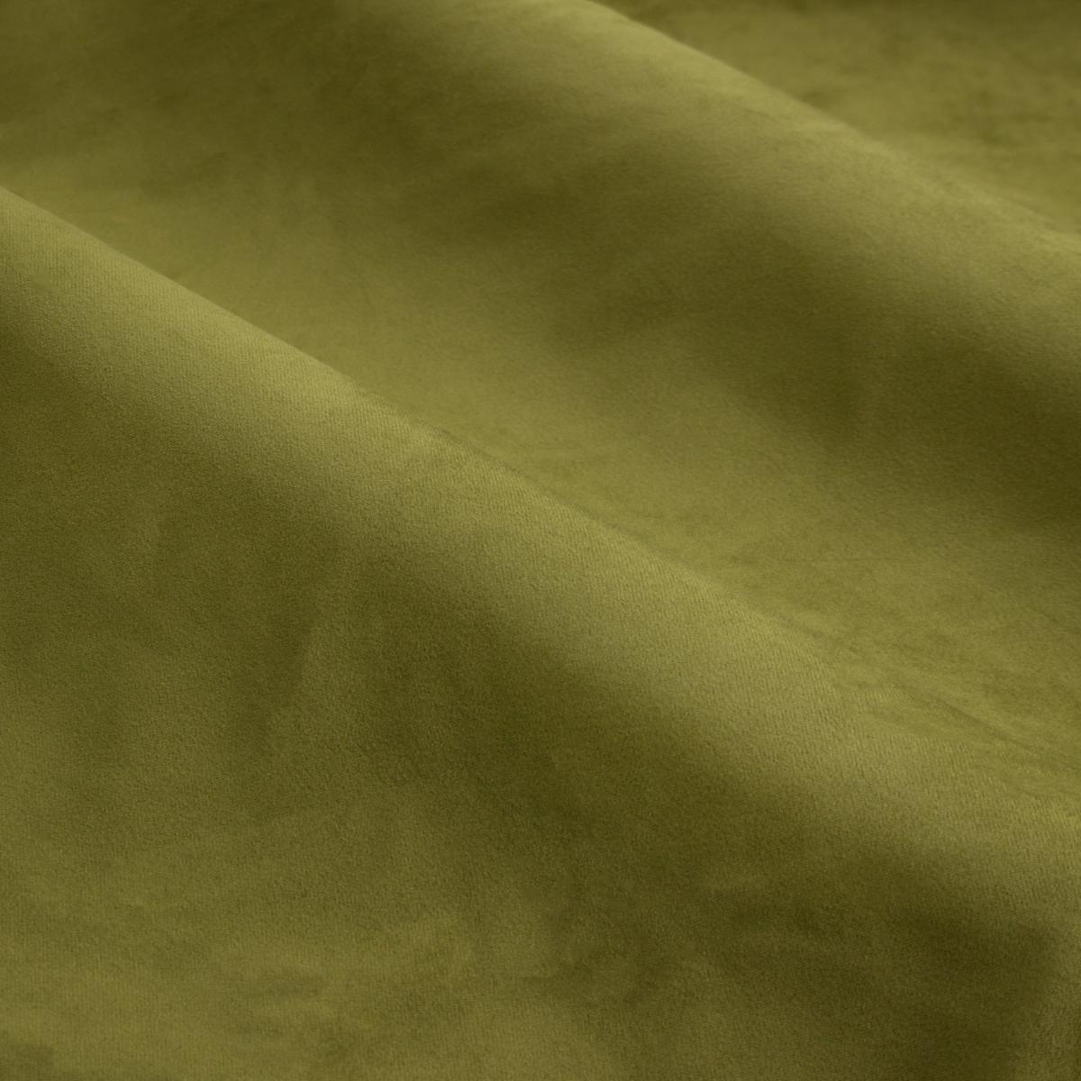 Thornton Floral Lining Pencil Pleat Curtains Olive – image 3