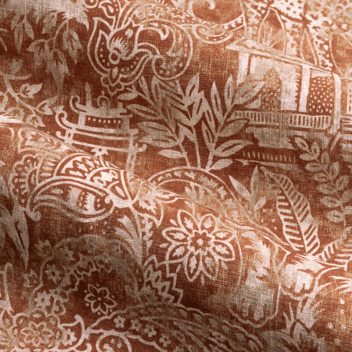 Bengal Amber Eyelet Curtains Amber – image 3