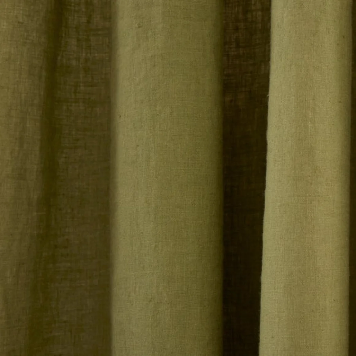 Olive Linen Curtains Olive – image 3