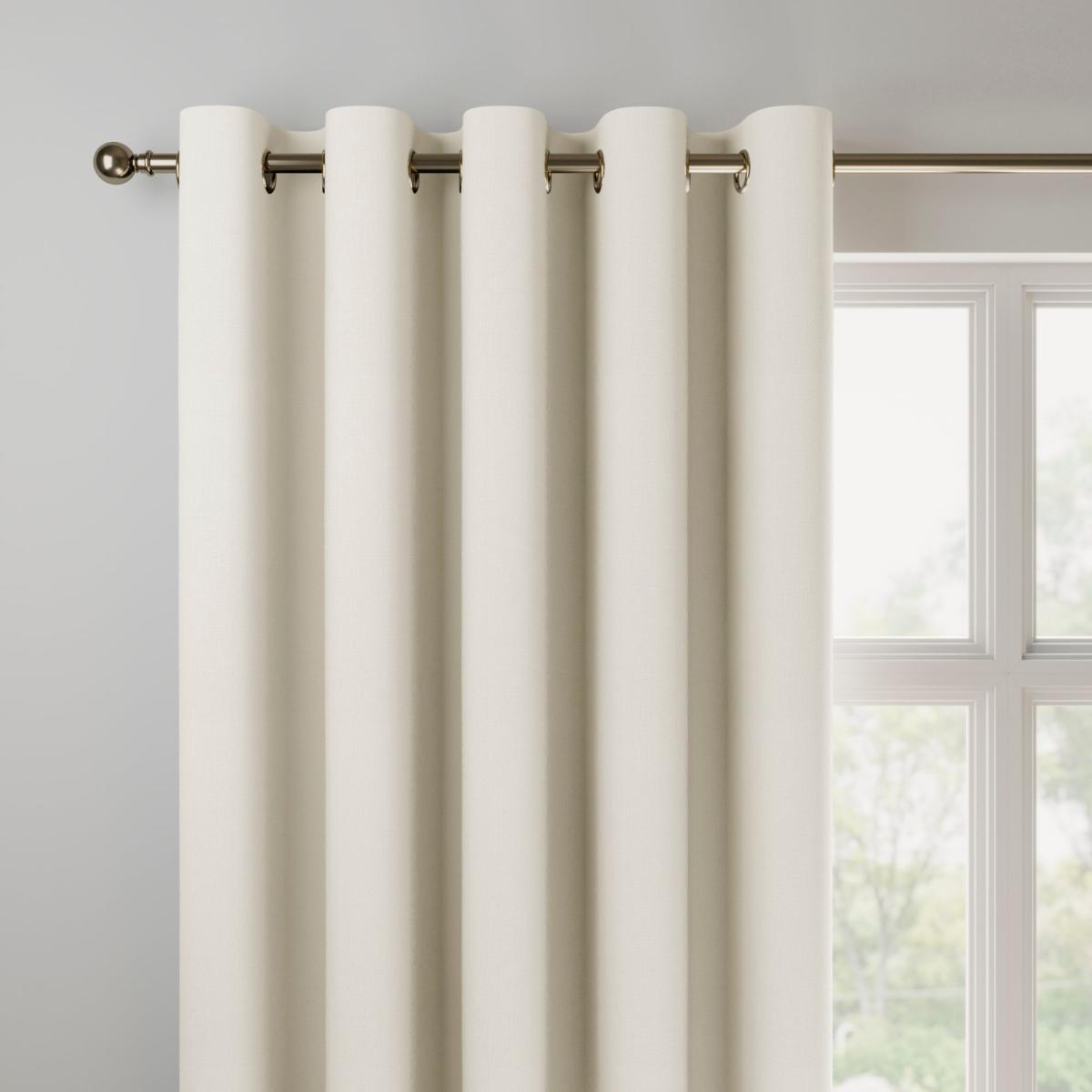Panama Made to Measure Curtains Panama_White – image 3